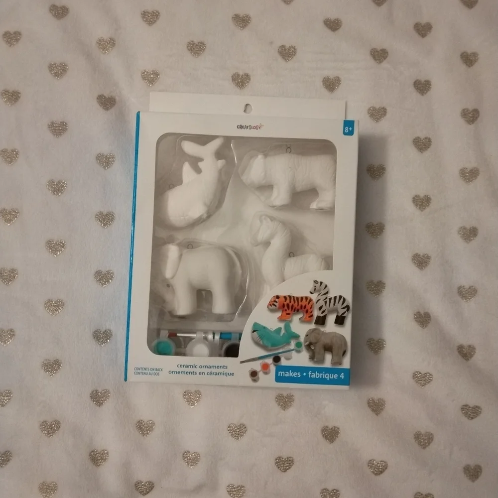 📚🎨 3/$15 Creatology Ceramic Animal Ornaments Kit
